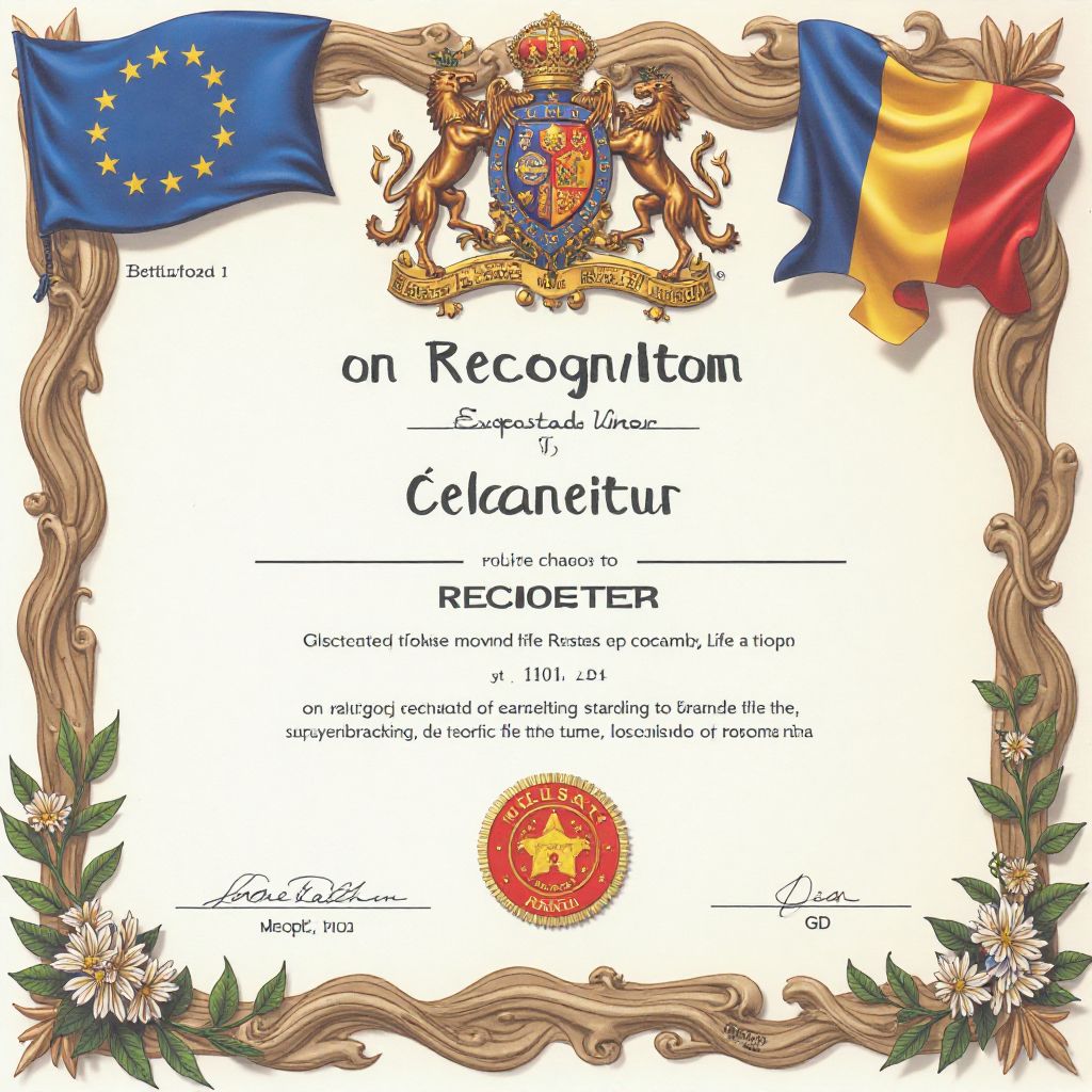 Recunoaștere europeană pentru programul educațional